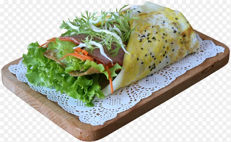 煎饼果子鸡肉卷
