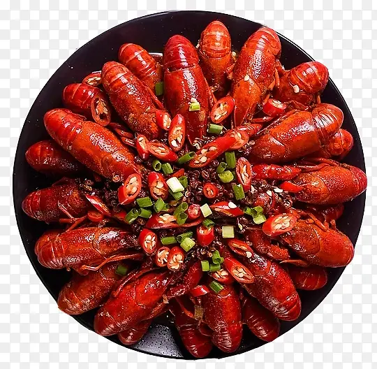 小龙虾的素材
