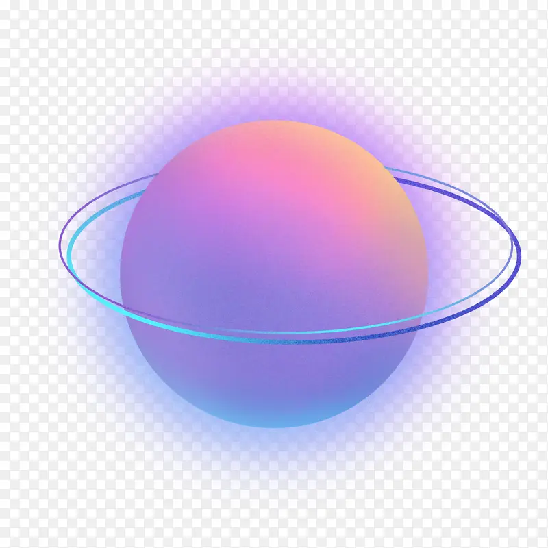 太空渐变星球