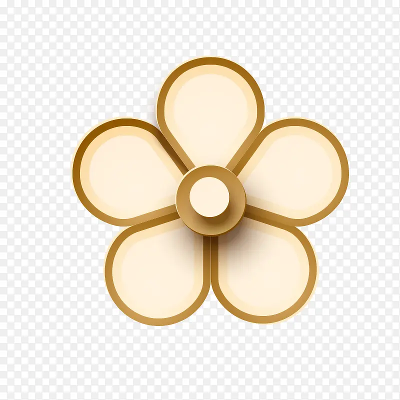 国潮花朵元素