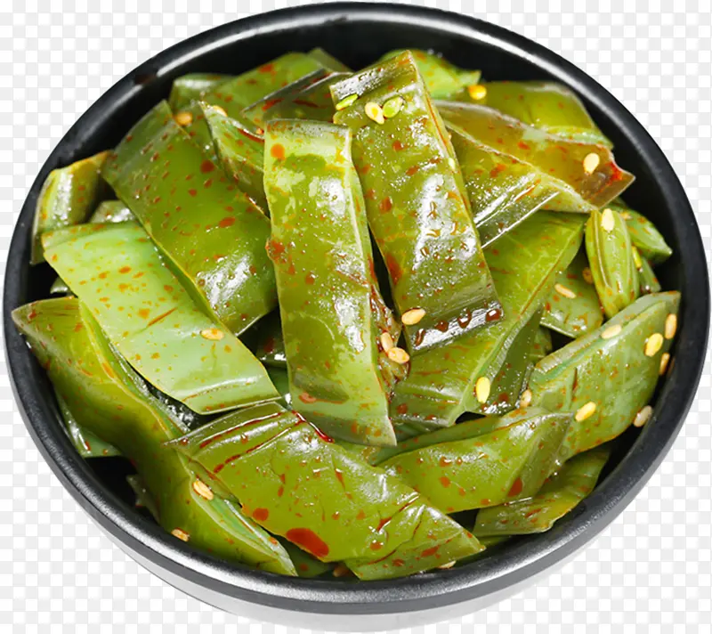 一盘美味的海白菜