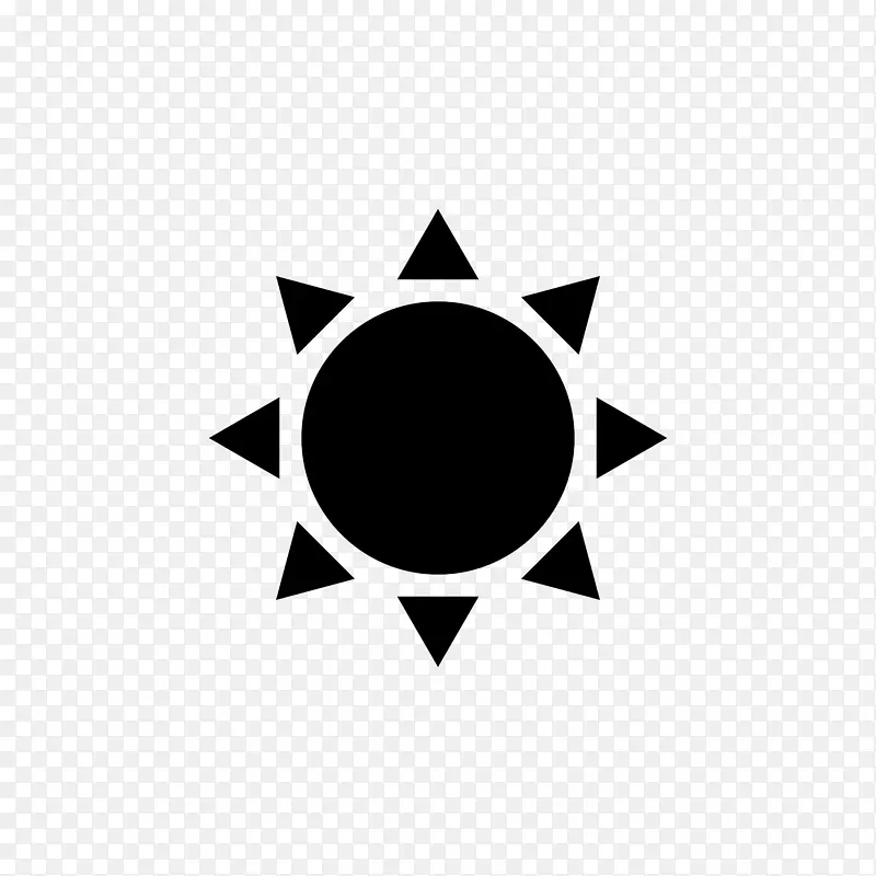 免扣太阳图标元素