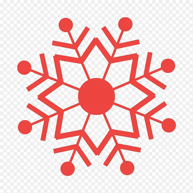 圣诞冬天雪花飘飘