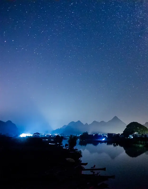 蓝色晚上天空PNG图片素材下载_图片编号11176075-PNG素材网