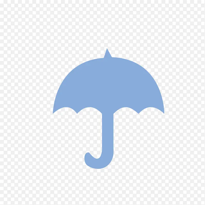 简约图标雨伞