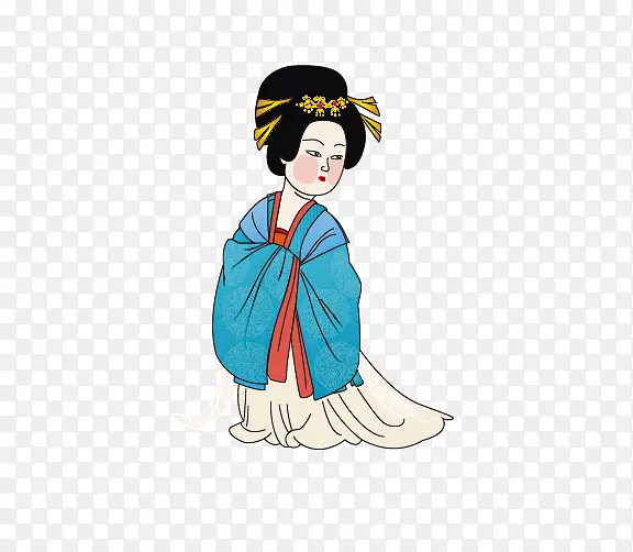 古典美人 唐朝 装饰挂件