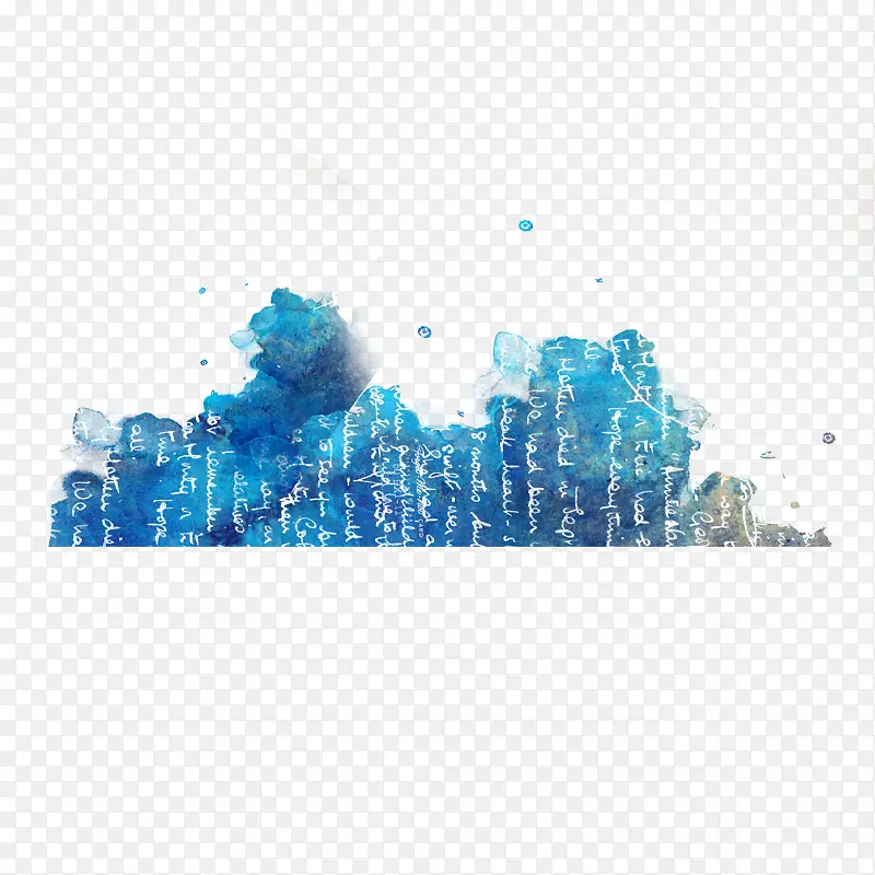 十二星座双鱼蓝色底图云