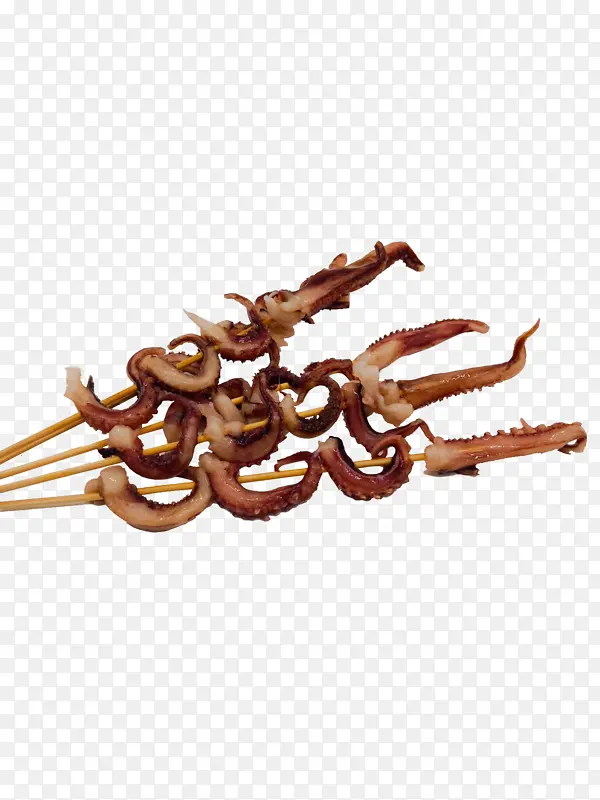 章鱼串烧烤食材
