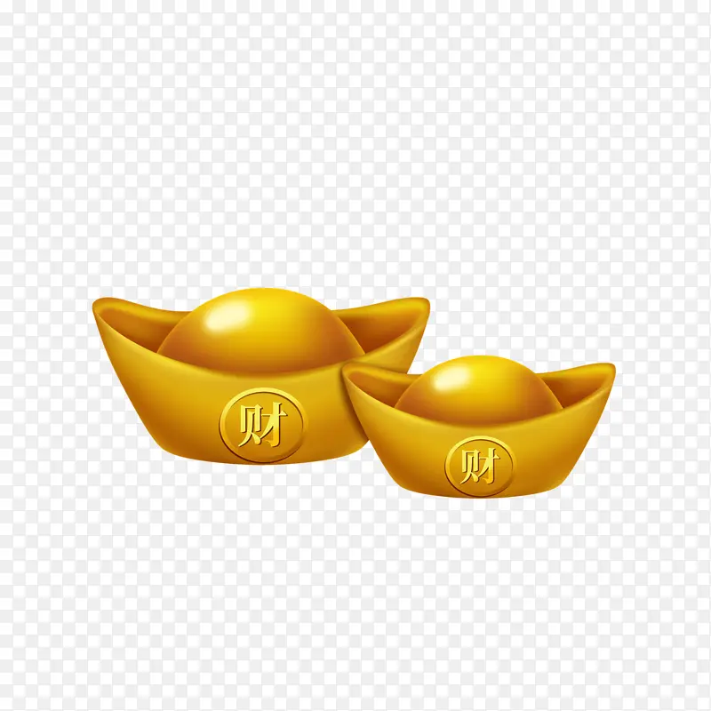 金元宝 新年元素 发财元宝PNG图片素材下载_图片编号11187887-PNG素材网