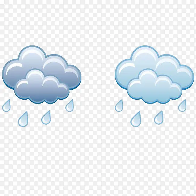 卡通矢量雨云PNG图片素材下载_图片编号11189643-PNG素材网