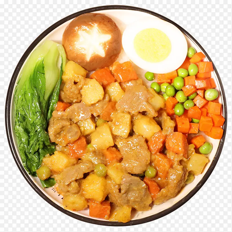 咖喱牛肉.套餐饭
