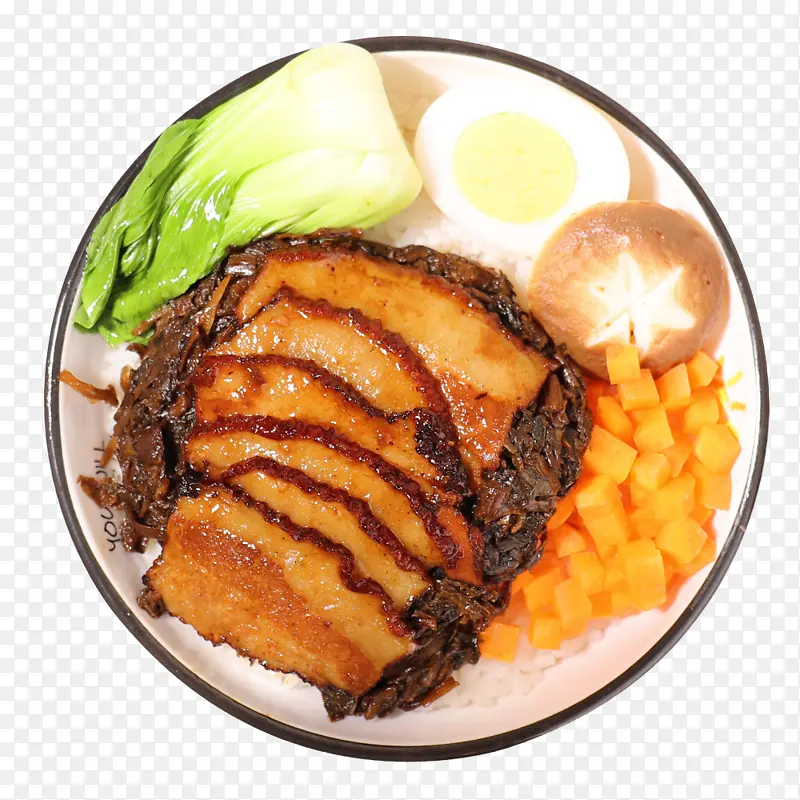 梅菜扣肉套餐饭