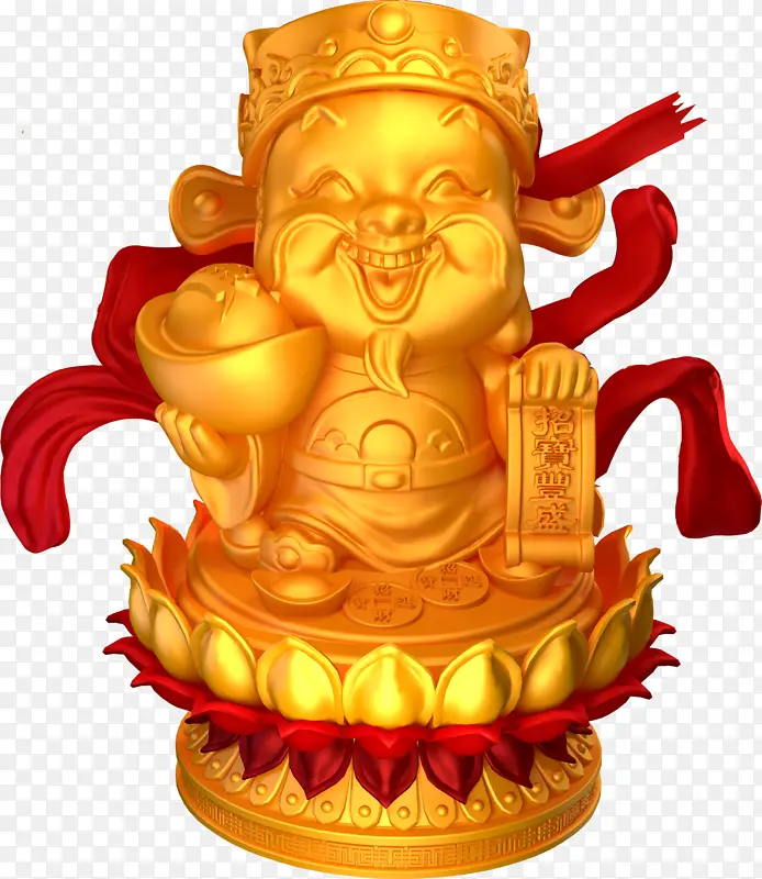 财神爷 年初五 中国风