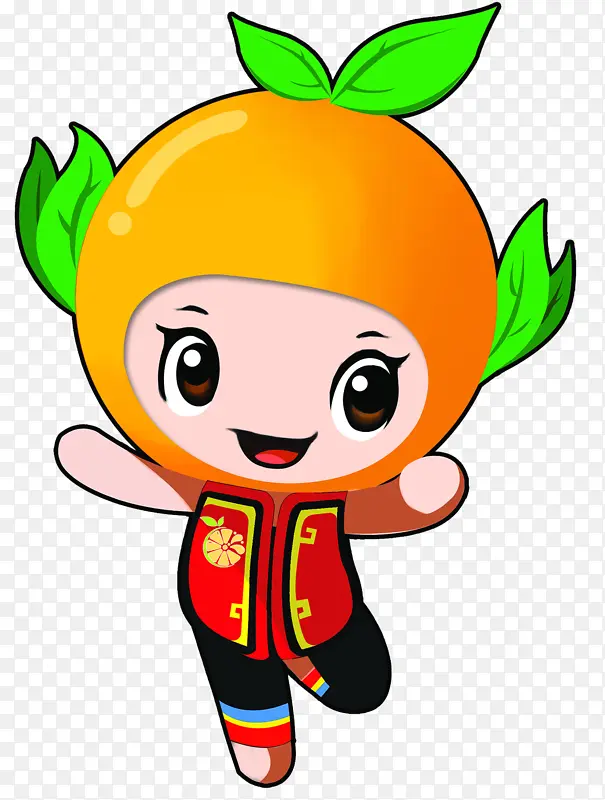 可爱的卡通吉祥物