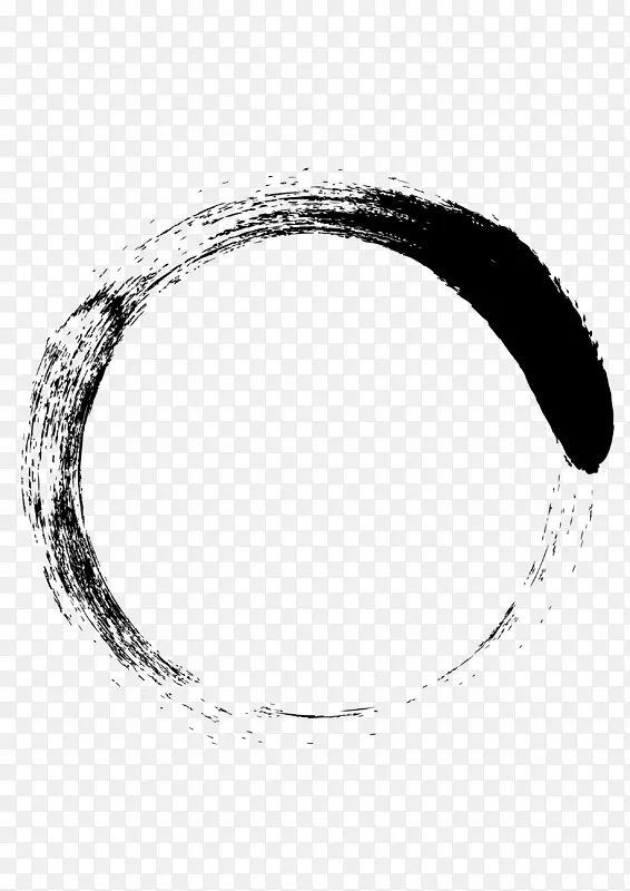 高清毛笔刷墨迹