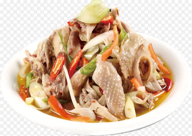 美味手撕鸡免扣元素