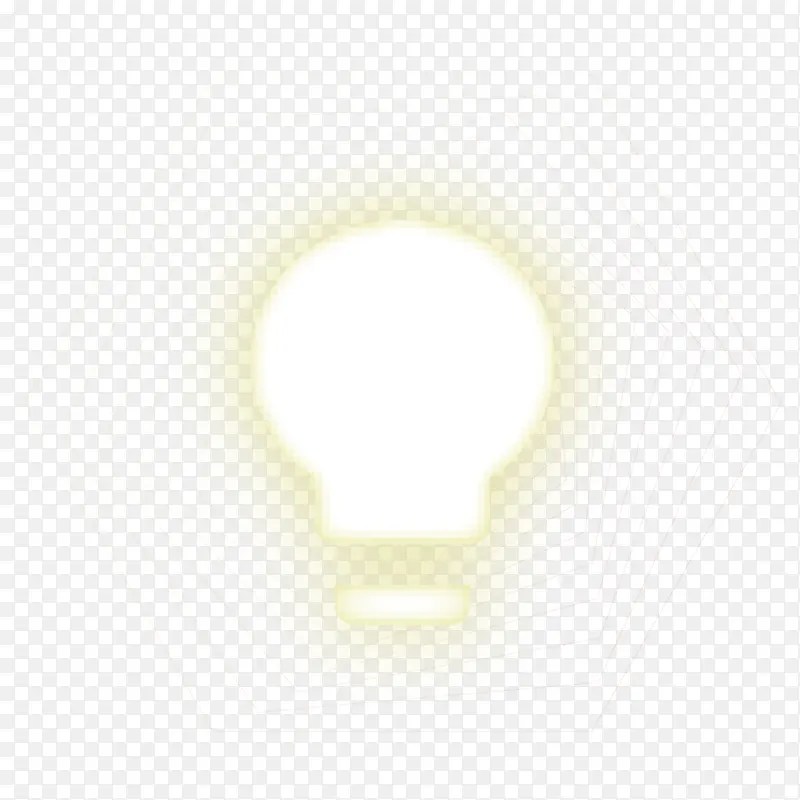 卡通白色的灯泡图标PNG图片素材下载_图片编号11195910-PNG素材网
