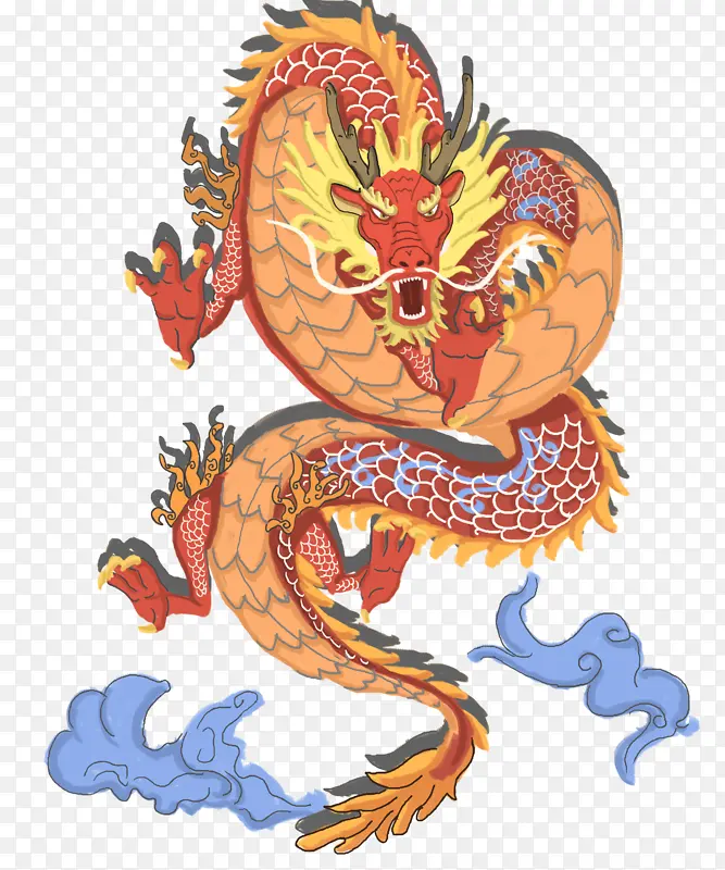 中国风吉祥龙PNG图片素材下载_图片编号11196889-PNG素材网