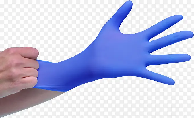 一次性丁腈橡胶手套高清免扣
