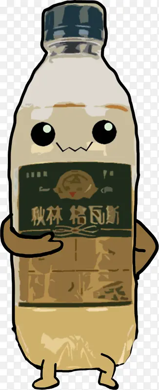 手绘可爱瓶子