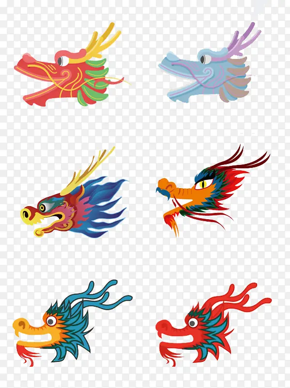 六种龙头装饰