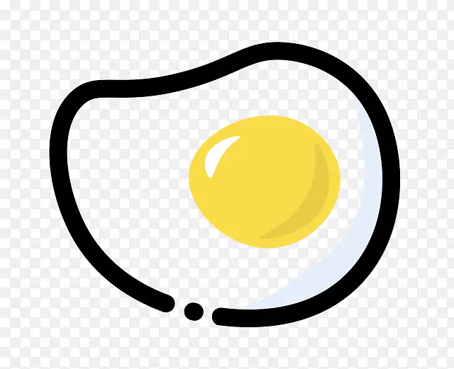 荷包蛋 卡通 图标 PNG