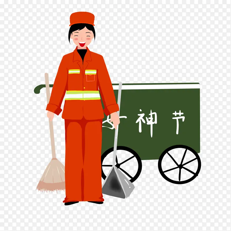 环卫工人素材