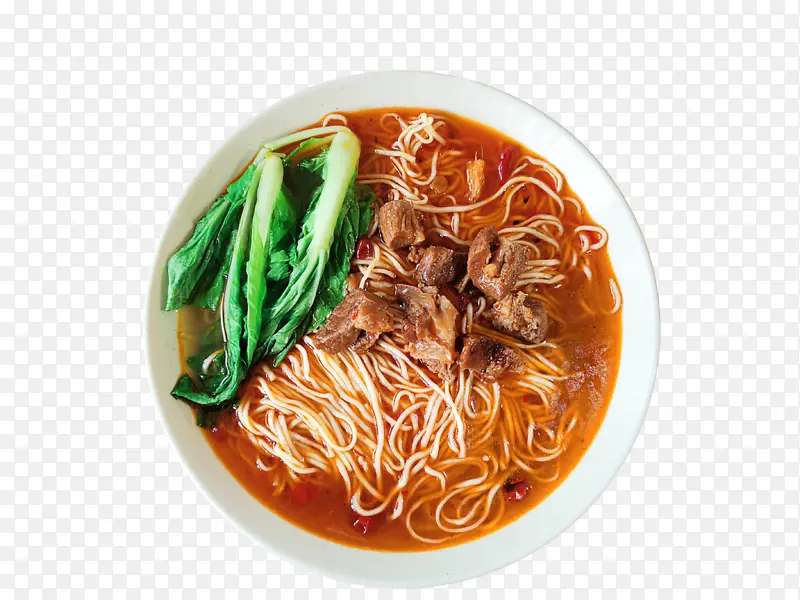 好吃的麻辣牛肉面