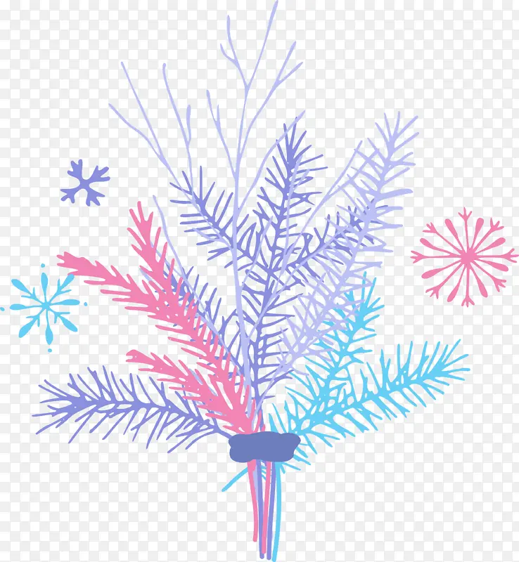 手绘一束花