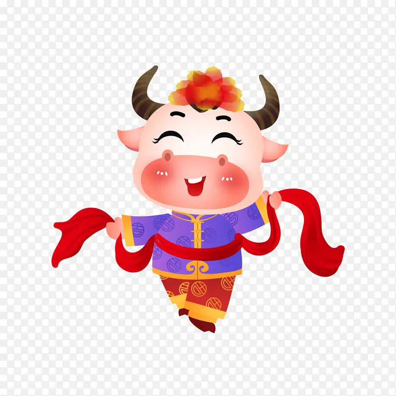 小牛牛年跳舞