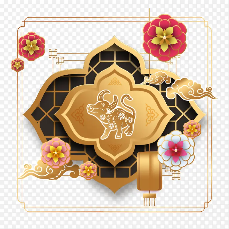 2021牛年素材6