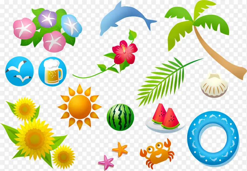 夏日素材