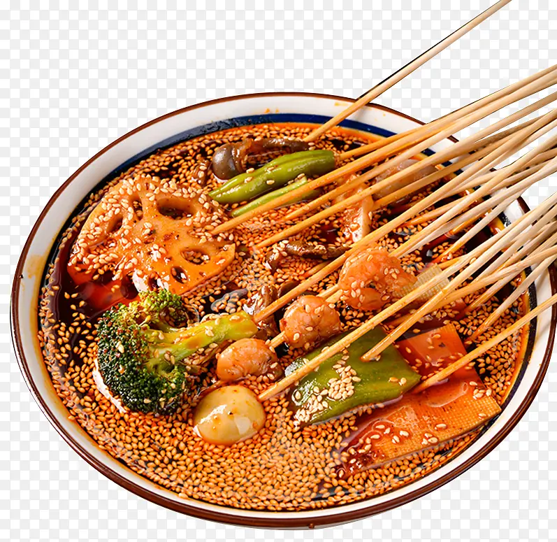 美食 串串  辣