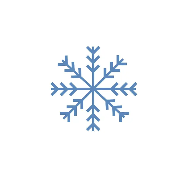 冬天下雪雪花