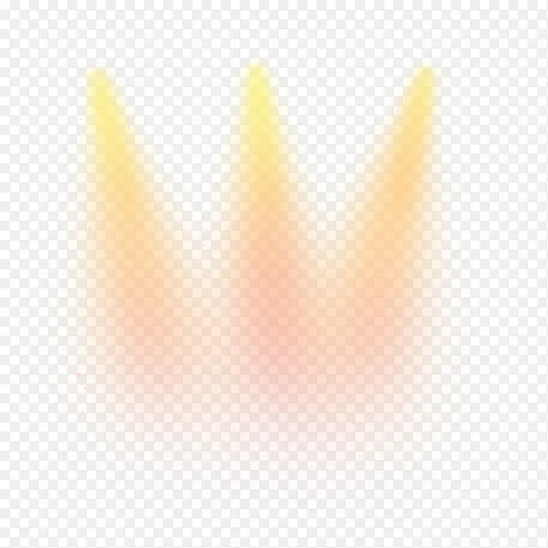 金色光效透明图