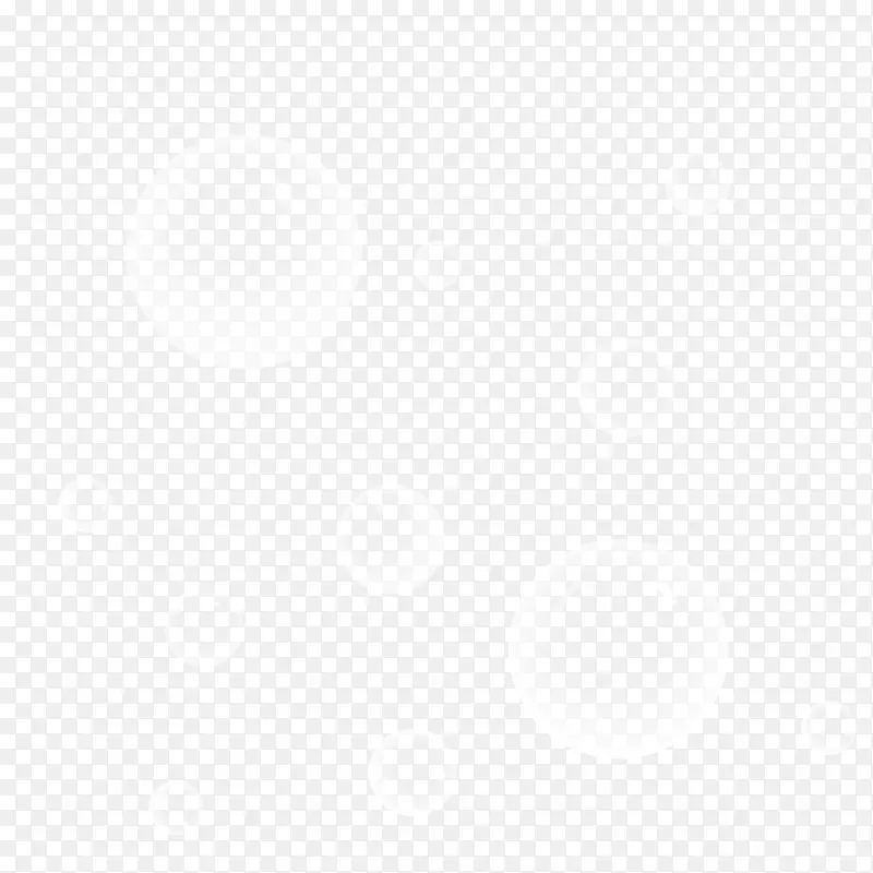 清爽简洁透明水泡泡素材