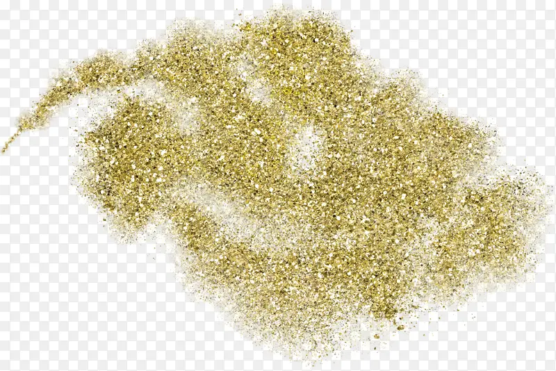 金色喷墨颗粒