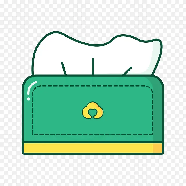 抽纸 卡通 PNG 免扣