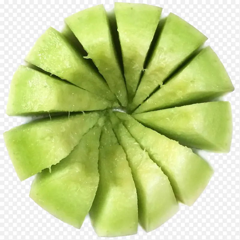 博洋脆瓜，瓜，甜瓜，切开瓜
