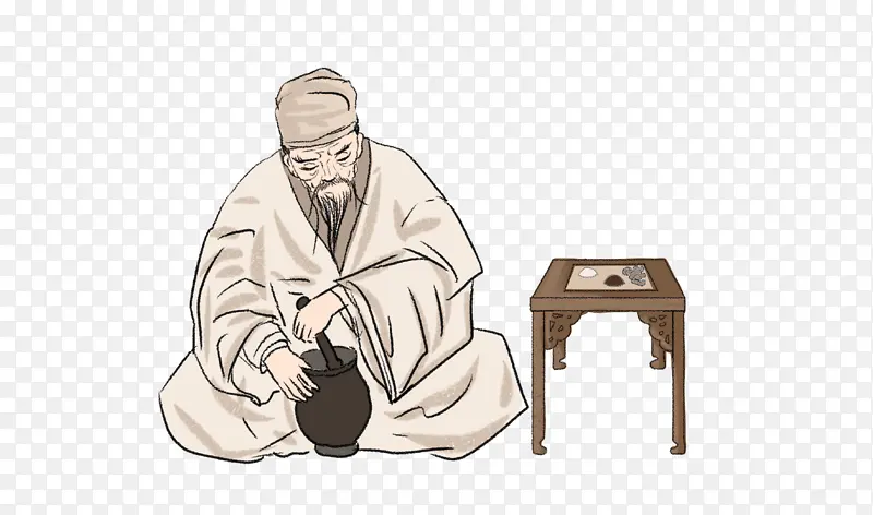 中医医生古代PNG图片素材下载_图片编号11223103-PNG素材网