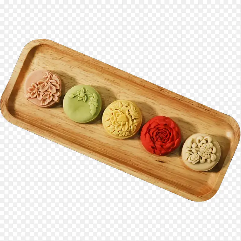 中秋五色月饼