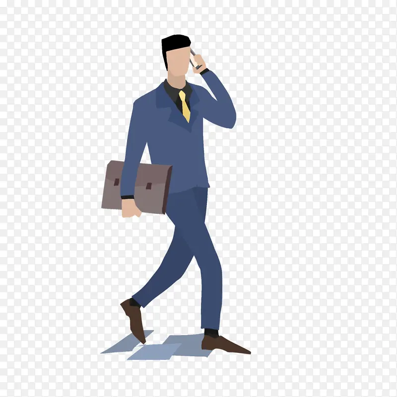 社会人精英商务男简约金融