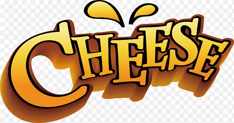 奶酪cheese英文字体设计
