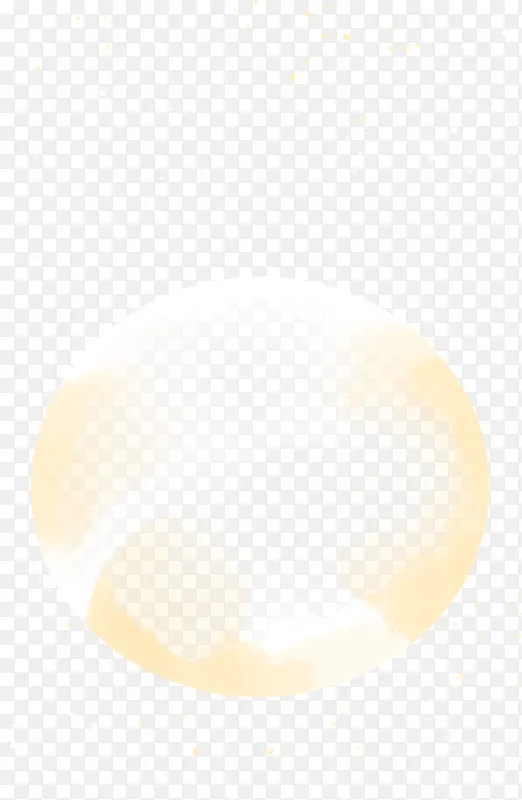 手绘卡通星座下的月亮免扣元素