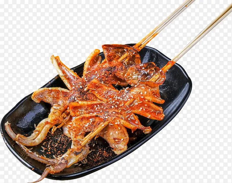 免扣大鱿鱼串