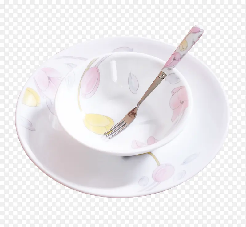 餐具勺子碗抠图