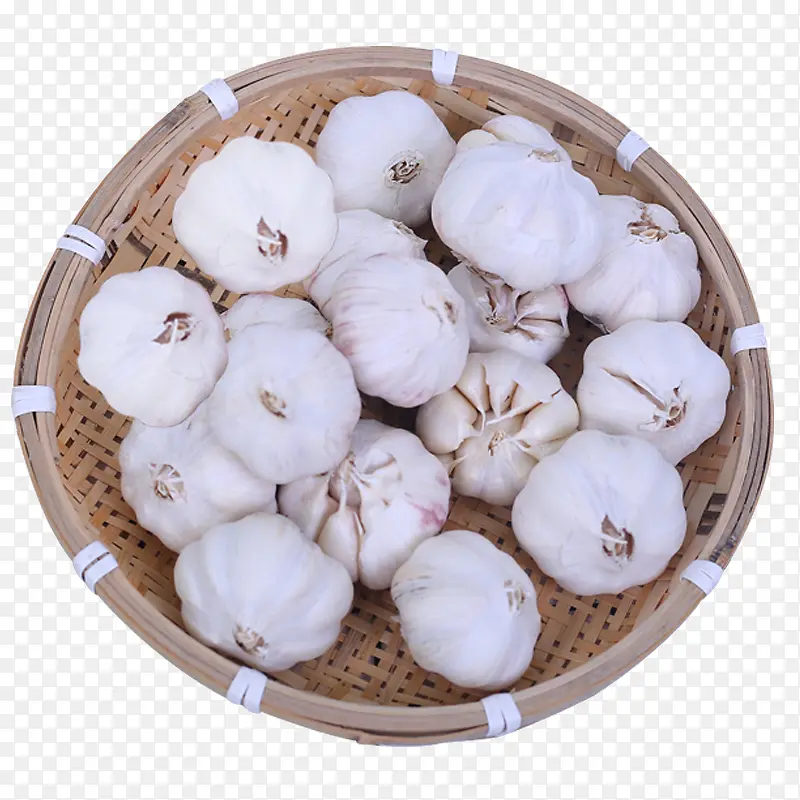 大蒜，蒜，鲜蒜，一筐蒜