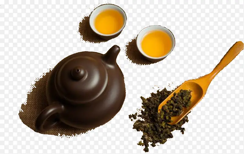 茶壶茶壶茶碗龙井茶