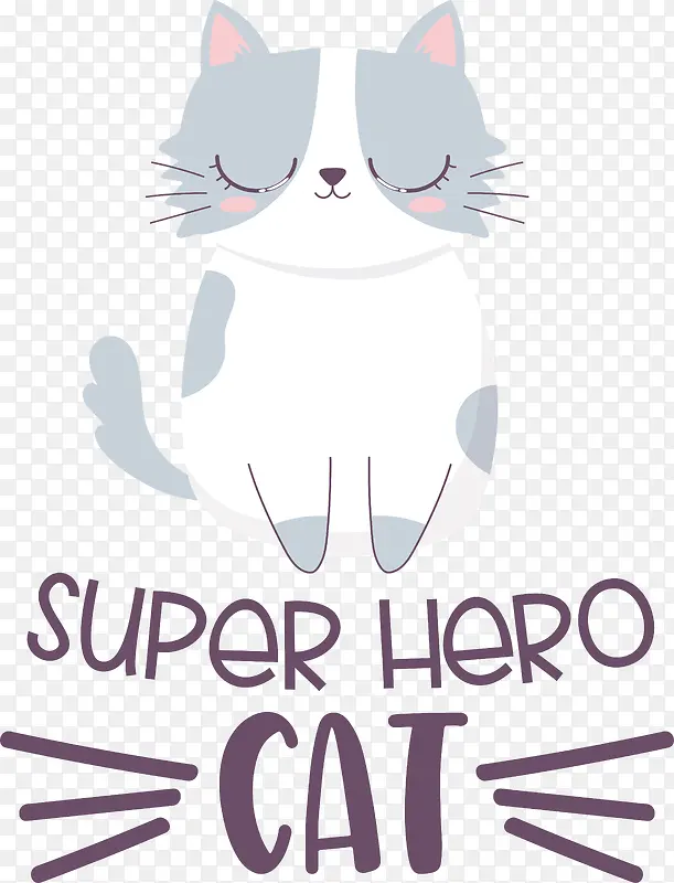 猫-猫鼻子胡须小猫