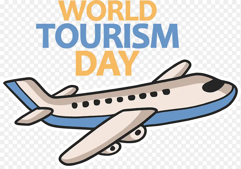 航空旅行-航空旅行飞机航空航天工程卡通工程